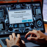 alt_text: "Tampilan pesan 'Permission Denied' terkait transaksi Rp 9,9 Miliar di Wilmar."