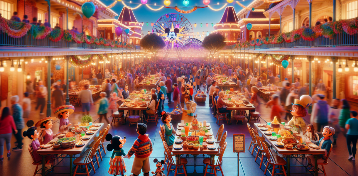 alt_text: "Panduan 12 aktivitas kuliner di Disneyland saat Tahun Baru Imlek."