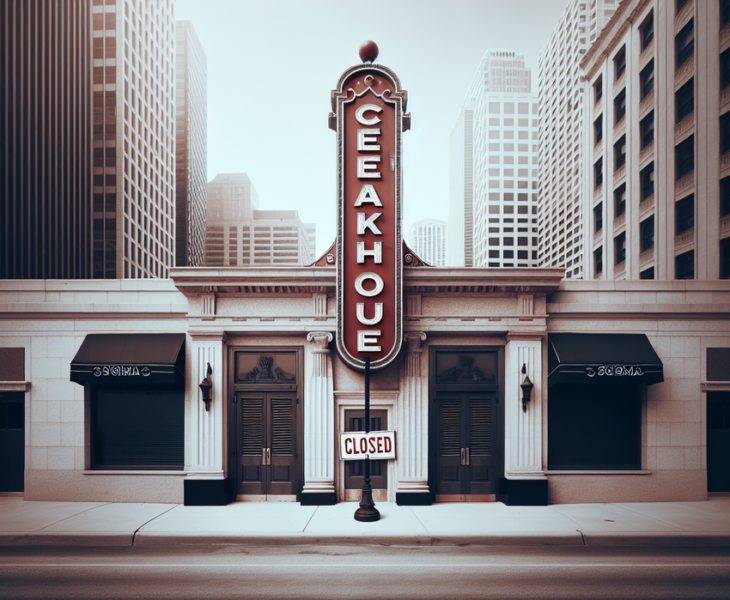 alt_text: Boston Chops tutup, menandai akhir dari steakhouse ikonik di kota tersebut.