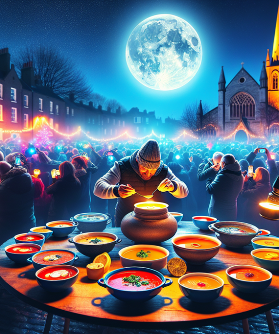 alt_text: Perayaan Bulan Sup dengan berbagai rasa di Columbus & Dublin.