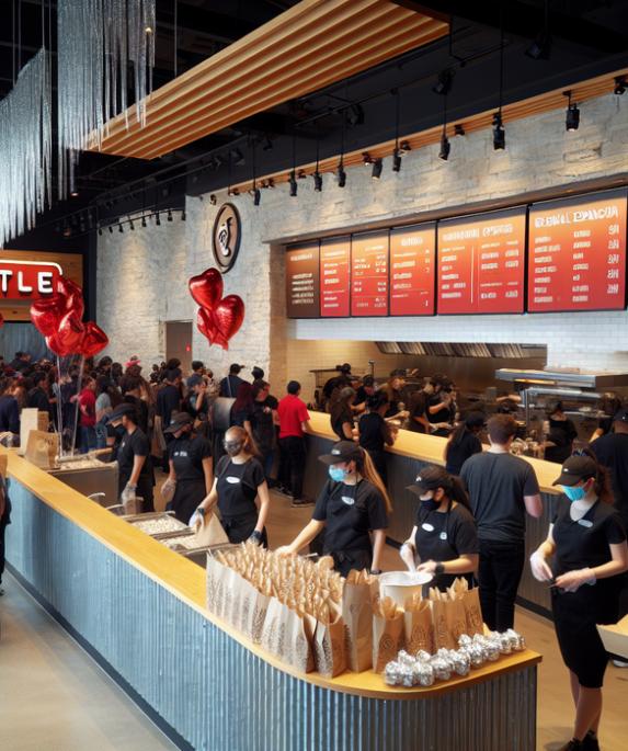 alt_text: Pembukaan cabang Chipotle baru di Crystal Falls, Austin; bagian dari ekspansi regional.