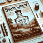 alt_text: Botol Jack Daniel’s berbentuk kotak untuk penyimpanan efisien dan tampilan ikonik.