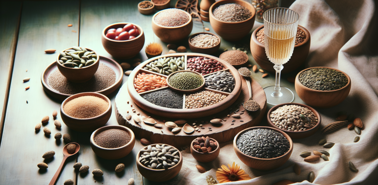 alt_text: Menu biji-bijian sehat dan hemat dari Restaurants Food and Drink.