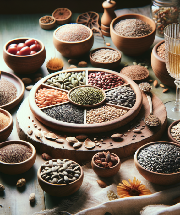 alt_text: Menu biji-bijian sehat dan hemat dari Restaurants Food and Drink.