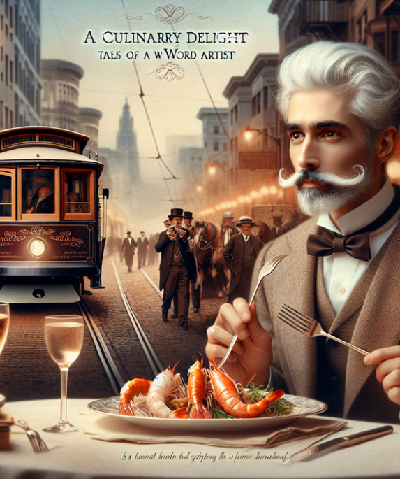 alt_text: Kuliner laut menggugah selera, favorit Mark Twain, terhidang dengan presentasi elegan.