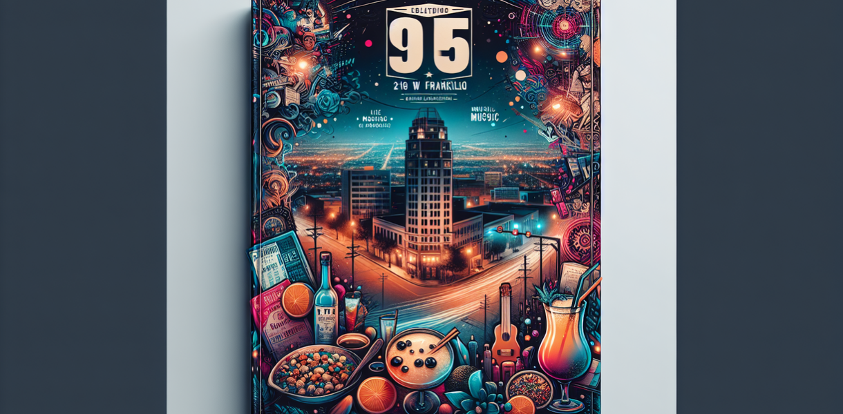 alt_text: Logo "Nueve Uno Cinco" berlatar gurun, mengusung tema desert-chic khas El Paso.