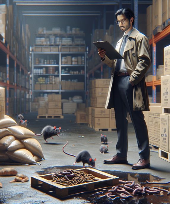 "alt_text": "Surat peringatan FDA terkait skandal kebersihan gudang."