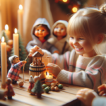 alt_text: Anak-anak bermain dengan tradisi unik di rumah teman, mengenang masa kecil yang ceria.