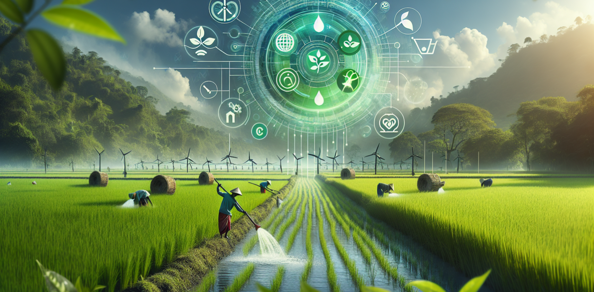 alt_text: Petani Bangladesh menerapkan metode berkelanjutan untuk meningkatkan hasil dan menjaga ekosistem.