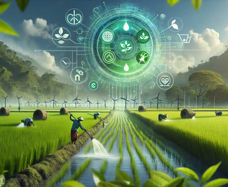 alt_text: Petani Bangladesh menerapkan metode berkelanjutan untuk meningkatkan hasil dan menjaga ekosistem.