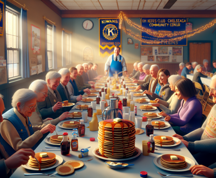 alt_text: Pemain Chelsea berbagi sarapan pancake, menggambarkan kebersamaan di tengah berita hangat.