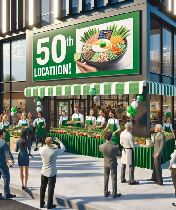 alt_text: "Crisp & Green kini buka di Iowa River Landing, menawarkan hidangan sehat dan segar."