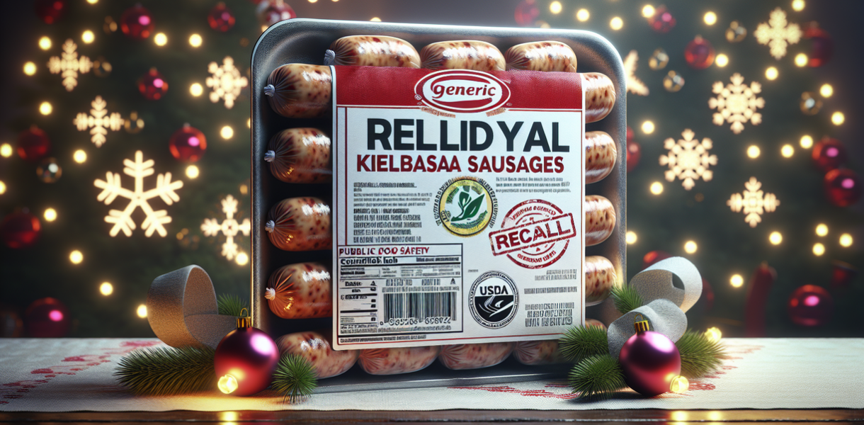 alt_text: Kielbasa sausages tersaji di meja makan, siap disantap dengan waspada.