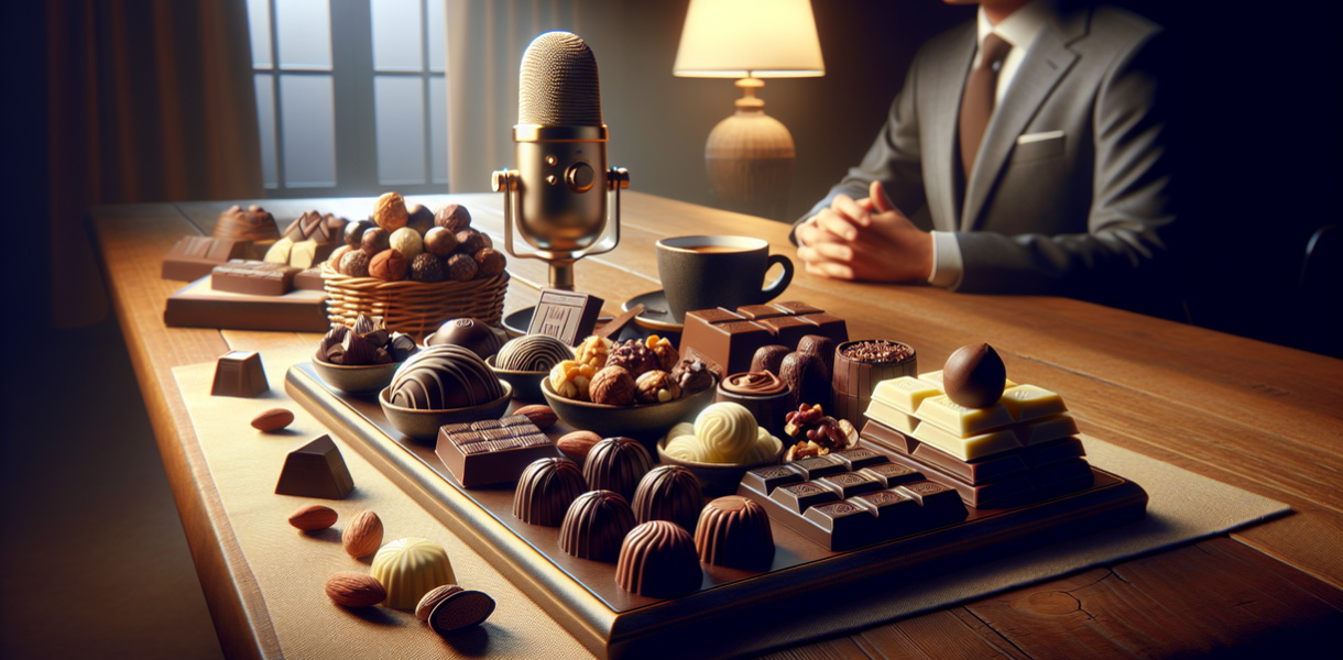 alt_text: Proses transformasi biji kakao pahit menjadi cokelat manis siap disantap.