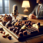 alt_text: Proses transformasi biji kakao pahit menjadi cokelat manis siap disantap.