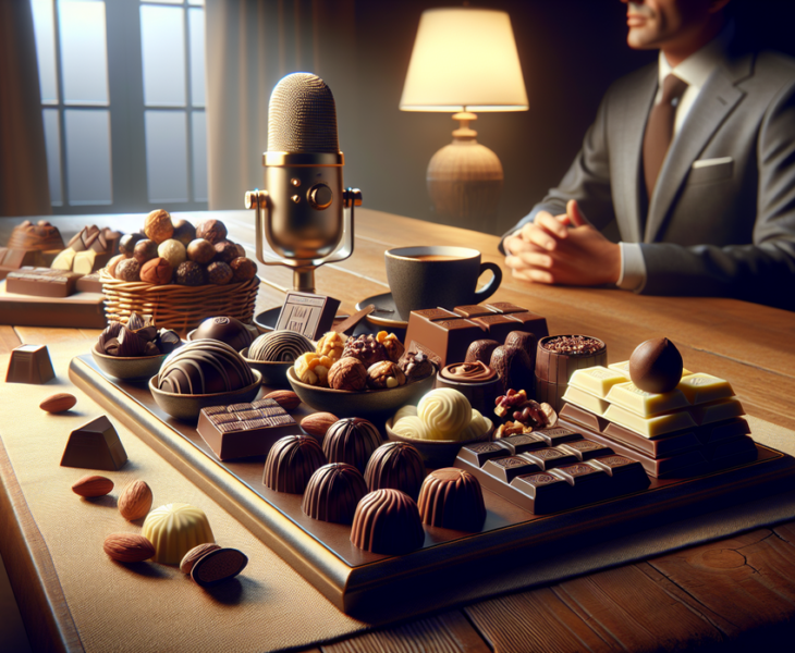 alt_text: Proses transformasi biji kakao pahit menjadi cokelat manis siap disantap.