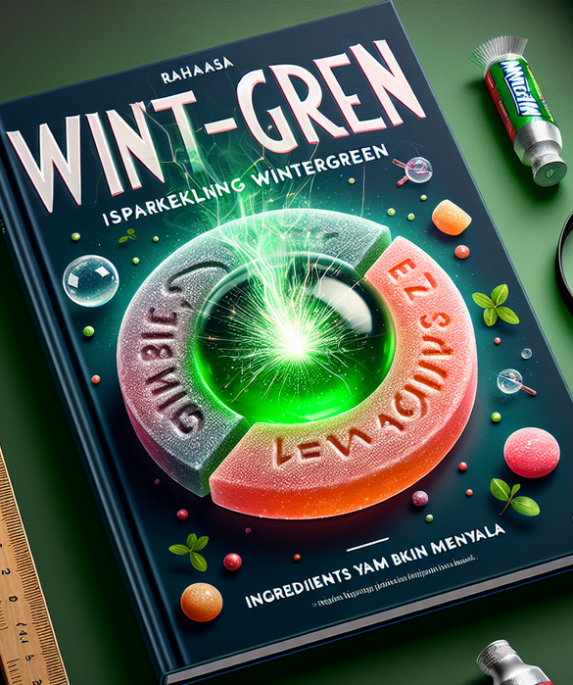 alt_text: "Rahasia minuman Wintergreen bersinar dengan bahan rahasia yang membuatnya berkilau."