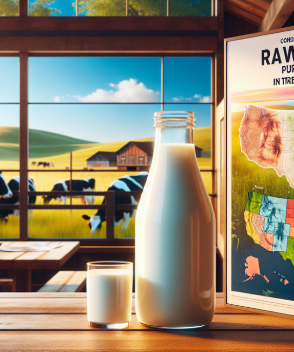 alt_text: Susu mentah: Kebebasan konsumsi dan potensi risiko kesehatan yang perlu diwaspadai.