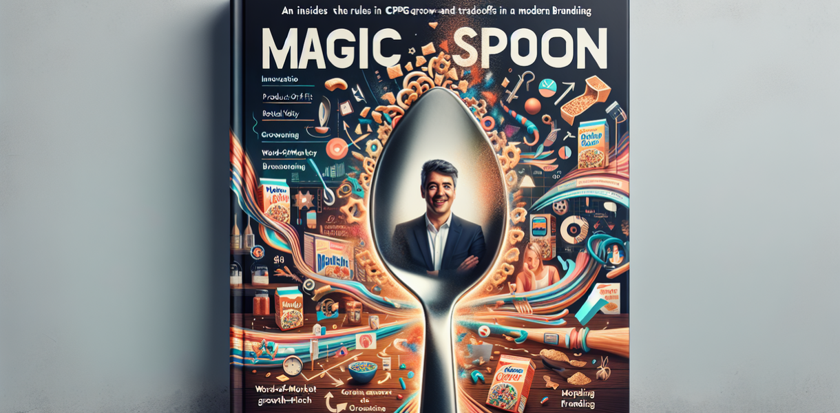 alt_text: Diskusi Podcast Taste Radio tentang strategi produk sereal inovatif Magic Spoon.