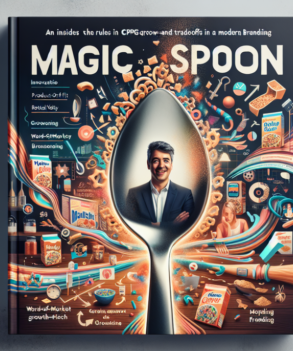 alt_text: Diskusi Podcast Taste Radio tentang strategi produk sereal inovatif Magic Spoon.