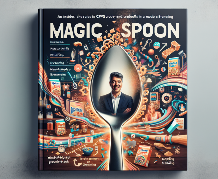 alt_text: Diskusi Podcast Taste Radio tentang strategi produk sereal inovatif Magic Spoon.