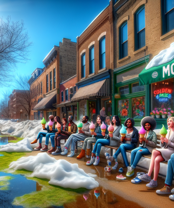 alt_text: Tumpukan cinta dalam tiap scoop es krim di Moo Joe’s.