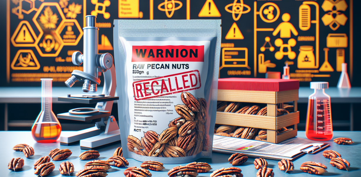 alt_text: Kacang pecan ditarik dari pasar Kanada karena risiko kontaminasi Salmonella.