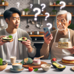 alt_text: Makan bersama, Boomers mengkritik tren makanan Milenial dengan ekspresi heran.