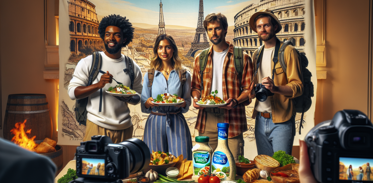 alt_text: Poster "Hidden Valley Cari Ranch-bassador" mengajak saus Ranch go internasional.