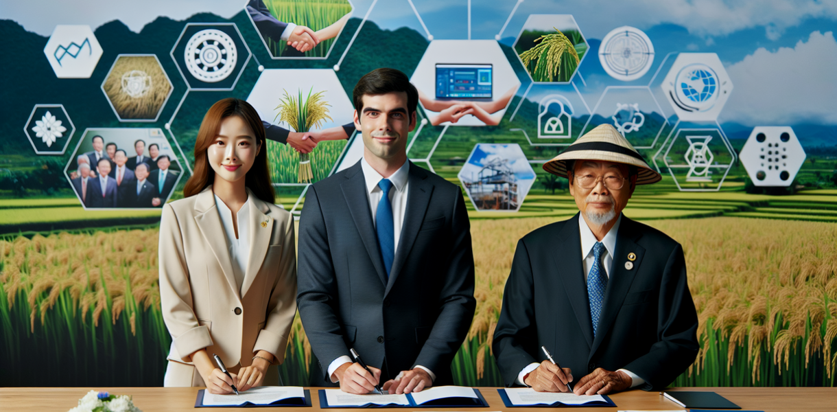 alt_text: Padi Jepang tumbuh subur dengan teknologi berkelanjutan: lompatan besar menuju masa depan.