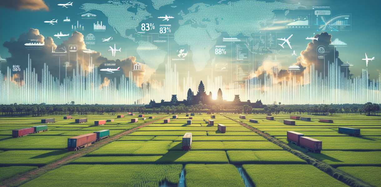 alt_text: Lonjakan 83% ekspor beras Kamboja di awal tahun dorong pertumbuhan ekonomi.