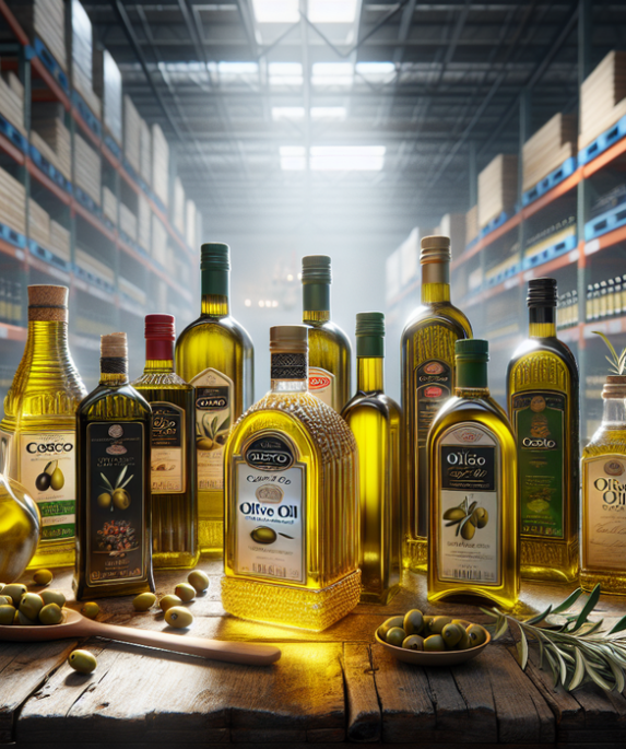 alt_text: Berbagai merek minyak zaitun terkenal dengan kualitas terbaik tersedia di Costco.