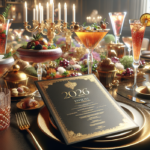 alt_text: Menu eksklusif usai Oscars 2026 dengan hidangan mewah dan dekorasi elegan.