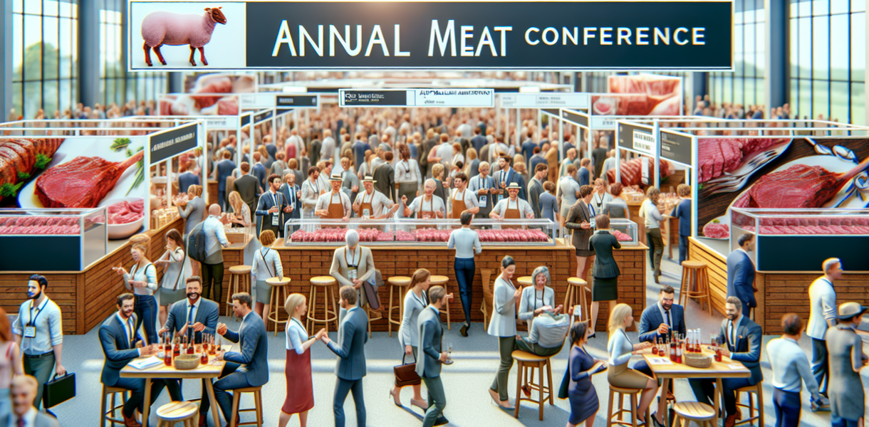 alt_text: Proses pembuatan pastrami domba Australia siap saji dengan bumbu khas.