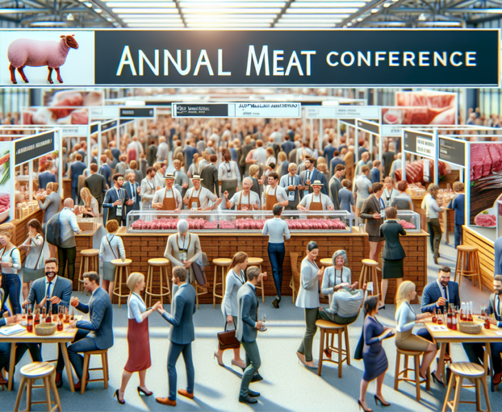 alt_text: Proses pembuatan pastrami domba Australia siap saji dengan bumbu khas.