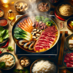 alt_text: Pesta wagyu beef mewah di Chubby Cattle Novi dengan beragam hidangan spesial.