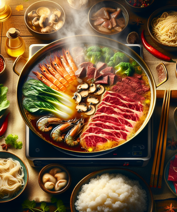 alt_text: Pesta wagyu beef mewah di Chubby Cattle Novi dengan beragam hidangan spesial.