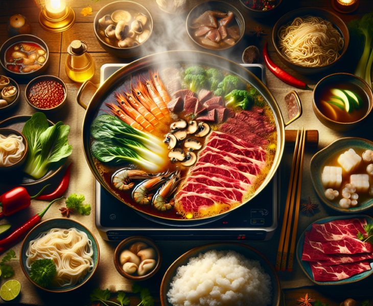 alt_text: Pesta wagyu beef mewah di Chubby Cattle Novi dengan beragam hidangan spesial.