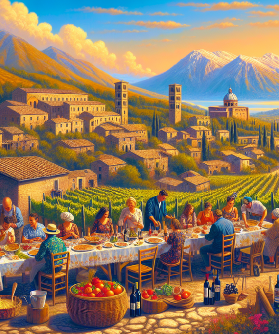 alt_text: Menjelajahi pesona desa tersembunyi Italia, penuh sejarah dan pemandangan memukau.