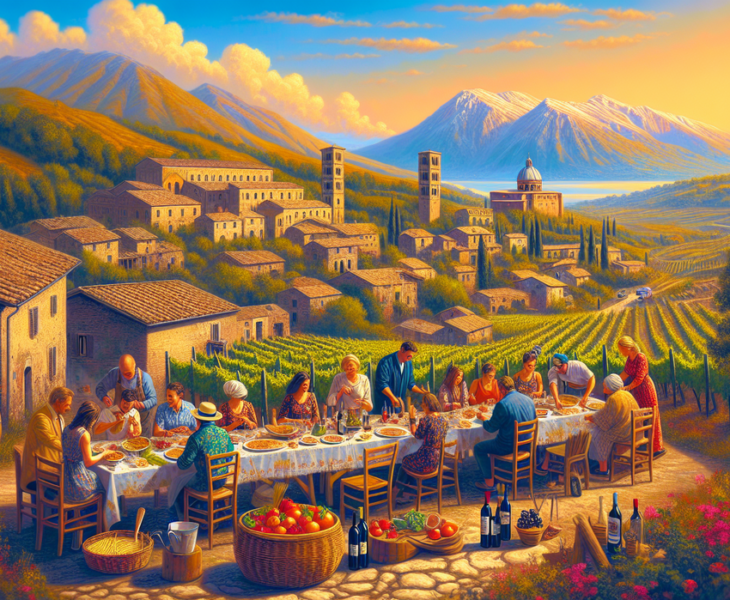 alt_text: Menjelajahi pesona desa tersembunyi Italia, penuh sejarah dan pemandangan memukau.