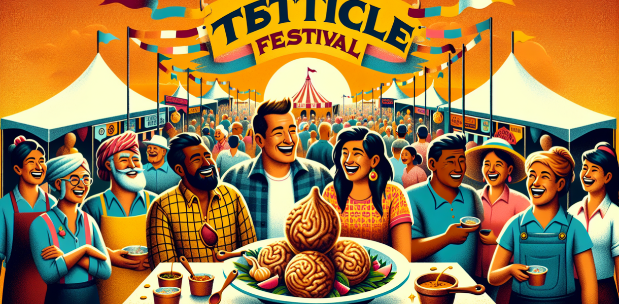 alt_text: Rumah minimalis modern di Bismarck saat festival unik dengan dekorasi dan aktivitas aneh.