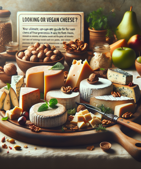 alt_text: Keju dairy-free beragam jenis dipajang, siap dicicipi dalam eksplorasi lezat tanpa susu.