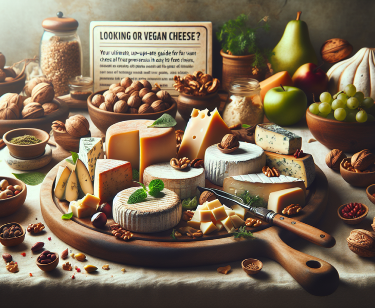 alt_text: Keju dairy-free beragam jenis dipajang, siap dicicipi dalam eksplorasi lezat tanpa susu.