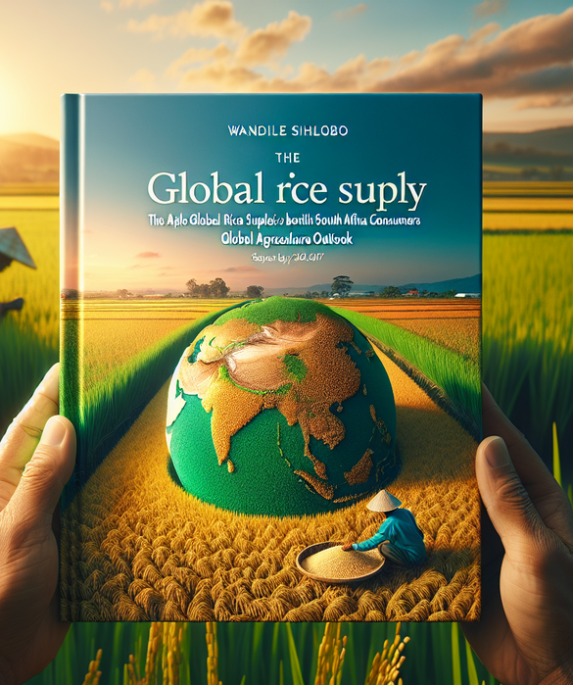 alt_text: Grafik menunjukkan penurunan harga beras, menguntungkan perekonomian Afrika Selatan.