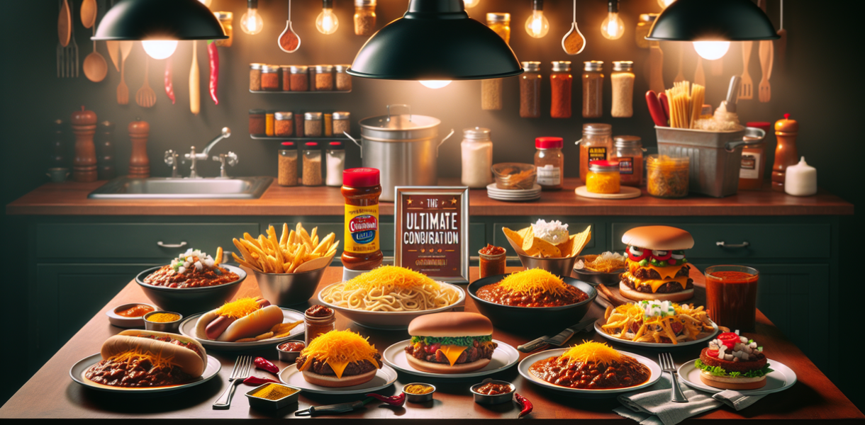 alt_text: Beragam kreasi baru Cincinnati Chili untuk pengalaman makan yang lebih seru.