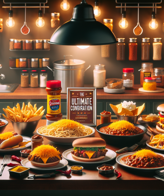 alt_text: Beragam kreasi baru Cincinnati Chili untuk pengalaman makan yang lebih seru.