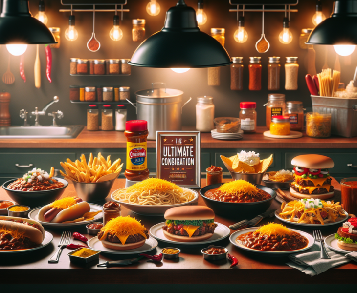 alt_text: Beragam kreasi baru Cincinnati Chili untuk pengalaman makan yang lebih seru.