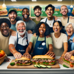 alt_text: Penggemar mengantre di Florida untuk mendapatkan sandwich brisket favorit dari Publix.