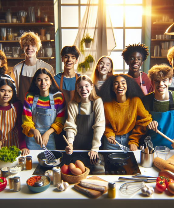 alt_text: Hidangan tradisional dari First Nations tersaji rapi di atas daun, menggabungkan elemen alam dan budaya.