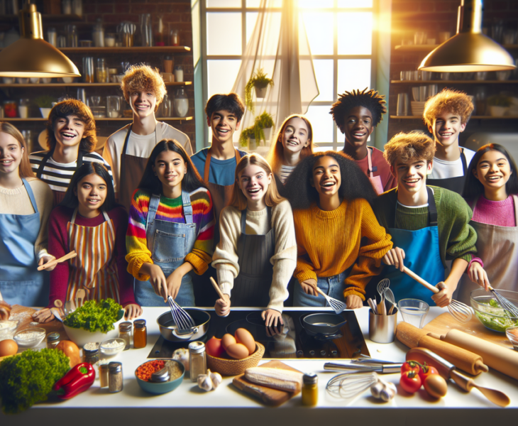 alt_text: Hidangan tradisional dari First Nations tersaji rapi di atas daun, menggabungkan elemen alam dan budaya.